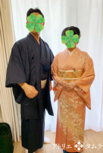 お宮参りお着付け