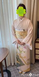 お祝いお着付け