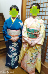 お祝いお着付け