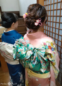 お祝いお着付け